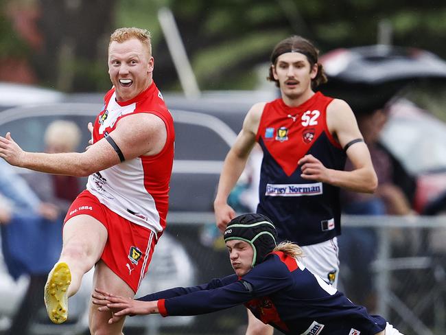 Clarence’s Josh Green polled two votes in his side’s win over North Hobart. Picture: Zak Simmonds