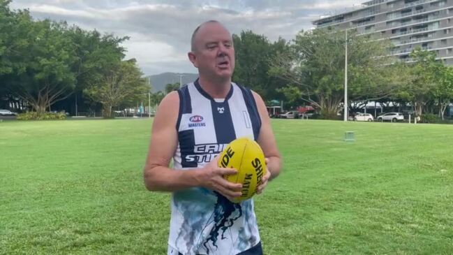 Cairns Stingers player Stephen Turner reckons masters Aussie rules is perfect