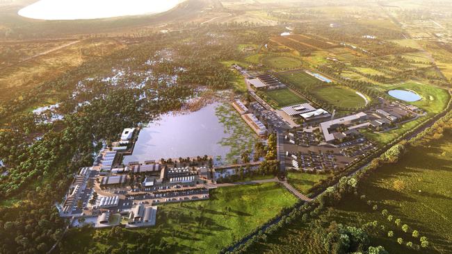 An artist's impression of the CORA sports and tourism precinct. Picture: Supplied.