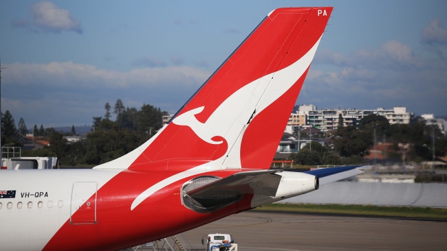 The Qantas Group will require all employees to be fully vaccinated against coronavirus. Picture: NCA NewsWire / Christian Gilles
