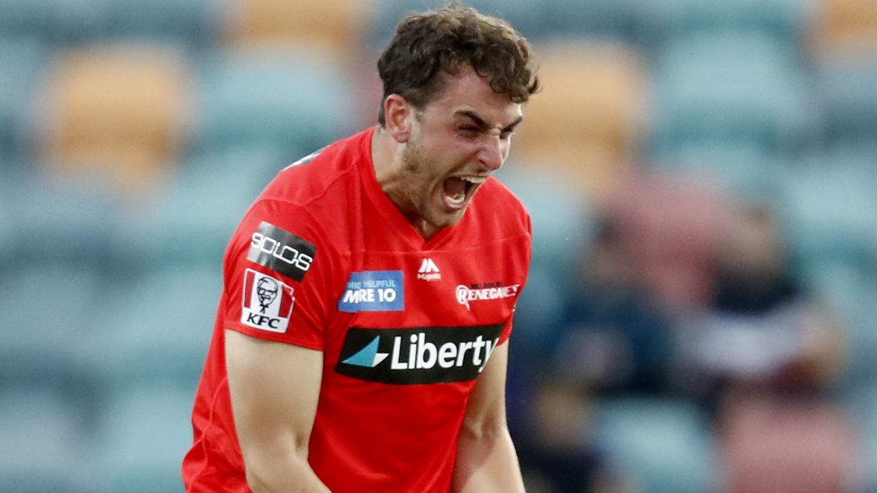 Peter Hatzoglou has brought plenty of energy to the Renegades. Picture: Getty Images