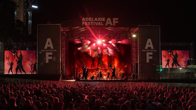 Adelaide Festival 2022 opening event Macro with Gravity &amp; Other Myths. Picture: Supplied