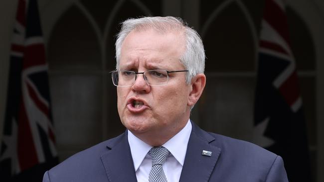 Australian Prime Minister Scott Morrison. Picture: NCA NewsWire / Dylan Coker