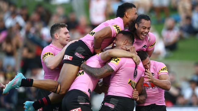 Penrith coach Ivan Cleary considered the Dragons lucky to only lose two players to the sin bin during their Friday night win over the Dragons. (Photo by Jason McCawley/Getty Images)