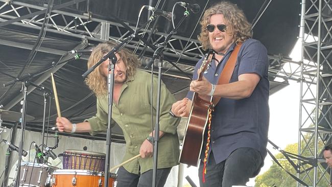 The Pierce Brothers were a big hit at Hello Sunshine Festival in Scoresby on February 11, 2023.