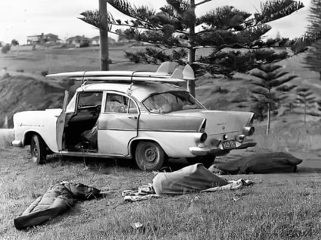 Oxley Beach Port Macquarie in the 60s near where the museum will be built.