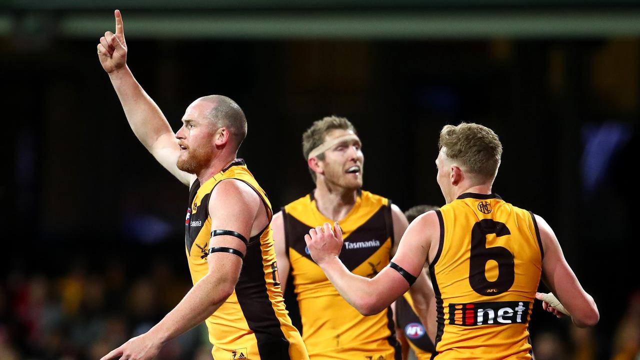 Jarryd Roughead will get a farewell game. (Photo by Cameron Spencer/AFL Photos/via Getty Images)