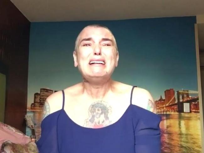 Sinead O'Connor posted two troubling videos to Facebook at the weekend