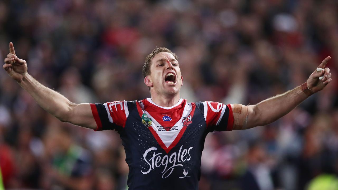 Mitchell Aubusson celebrates. Picture: Getty Images