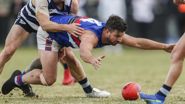 MPNFLFootball Division 2: Chelsea v Mornington. Adrian Speedy - Mornington.  Picture: Valeriu Campan