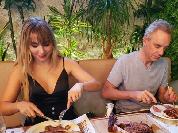 Jordan Peterson and daughter Mikhaila Peterson. Picture: Instagram