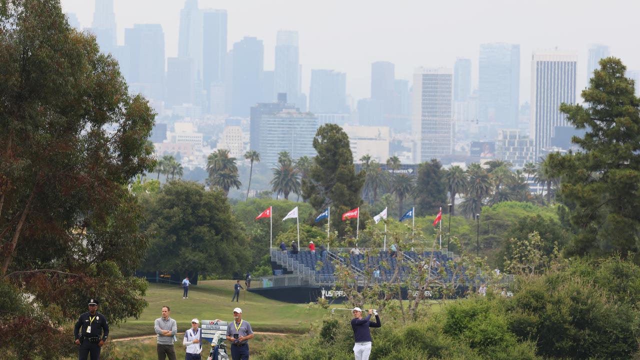 Nestled in the ritzy, northern end of the Los Angeles metropolis sits the site of this week’s US Open.