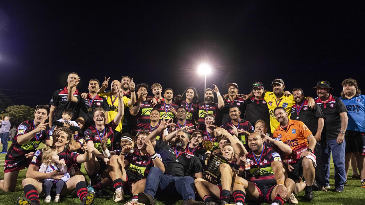 Valleys are the Reserve Grade Premiers after defeating Warwick on TRL grand final day at Toowoomba Sports Ground, Saturday, September 14, 2024. Picture: Kevin Farmer