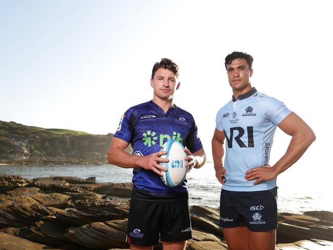 Beauden Barrett (L) is calling for the expansion. Picture: Matt King/Getty Images