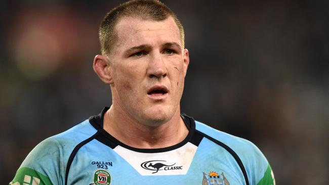 Paul Gallen missed Wednesday’s training session with injury.