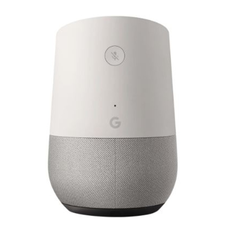 Wilcox allegedly told her Google Home device to play “serenading” music while police detained her. Picture: Google