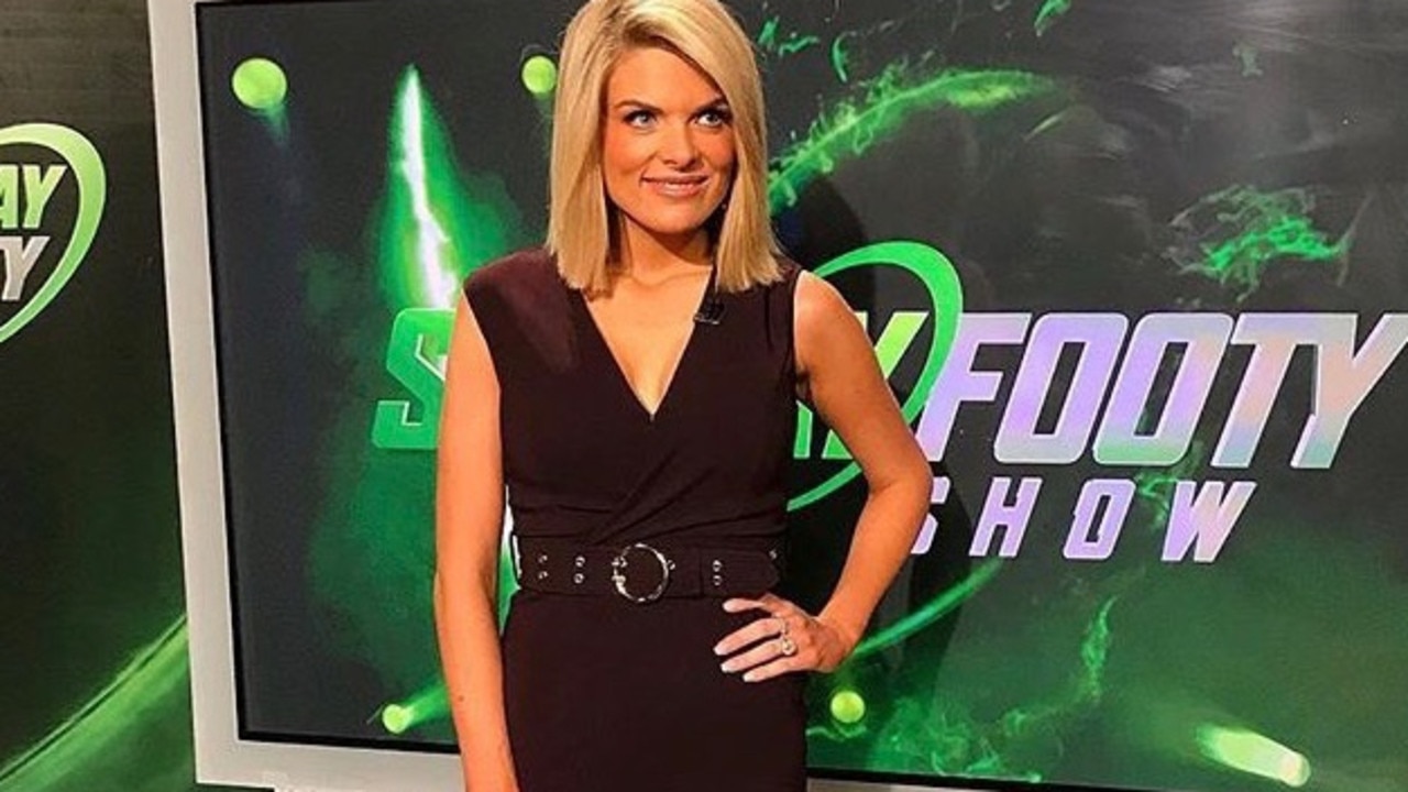 Erin Molan’s message: At least they’re not reporting on your ‘subtle rhinoplasty’.