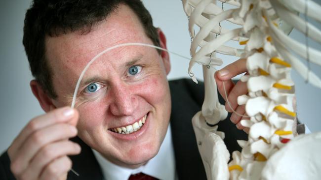 Specialist pain medicine physician Dr Brett Chandler. Picture: Glenn Ferguson