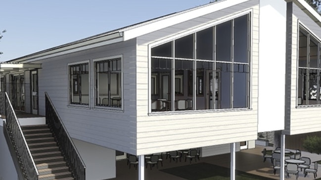 An artist impression of the new childcare centre on Clifford St, Suffolk Park. Picture: Supplied