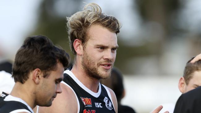 Jack Watts during his SANFL appearance for Port Adelaide against Sturt. Picture Sarah Reed