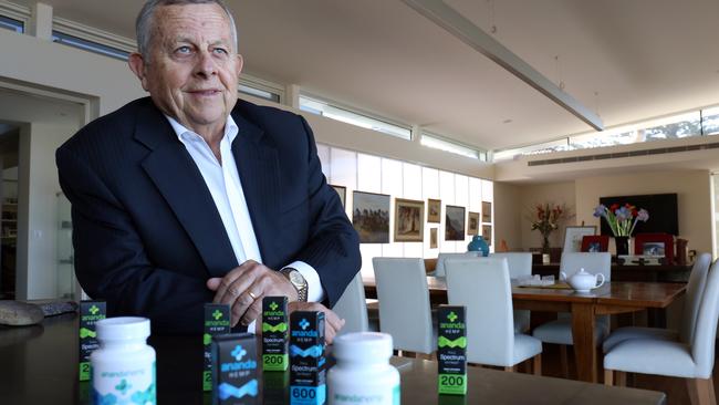 Barry Lambert has campaigned in favour of medicinal cannabis. Pic: James Croucher