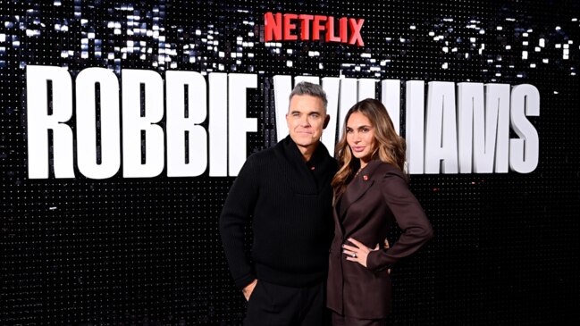 Robbie Williams' wife expresses nervousness about his Netflix documentary