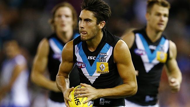 Chad Wingard fell to Port Adelaide at pick No.6. Picture: Michael Klein