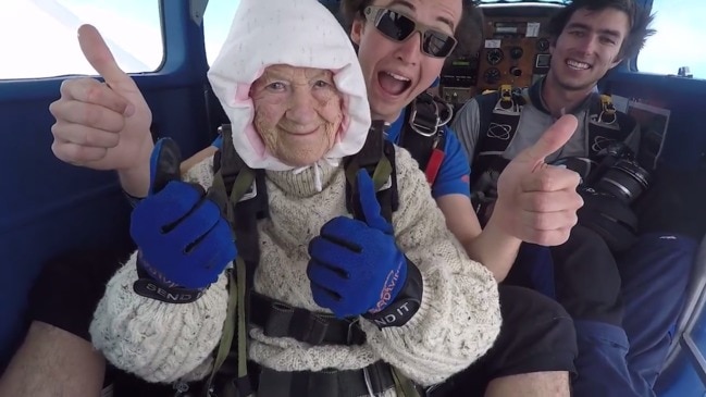  Super Irene - the world's oldest skydiver