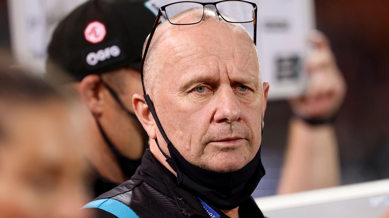 The pressure is rising on Ken Hinkley. Picture: Getty Images