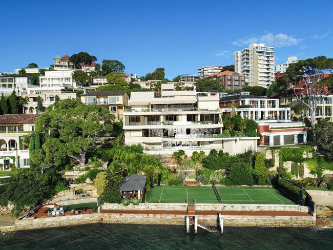 A Chinese buyer paid $95m last year for 92 Wolseley Rd, Point Piper, which is now Australia’s second most expensive house.