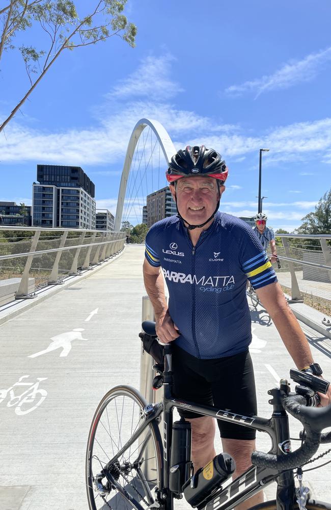 Parramatta Cycling Club president Paul McDonald.