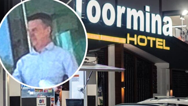 Damien Robert Allbon assaulted a stranger outside Toormina Hotel after trying to hitch a free ride home.