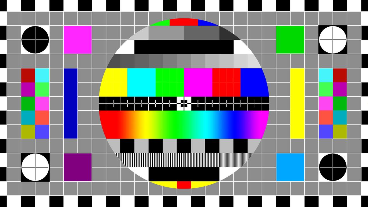 Do you know what a TV test card or test pattern is and what it does? Maybe the graduates of Croydon Public School’s broadcasting program could tell us! Picture: iStock