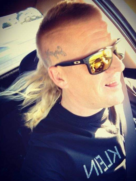 Kym Nyenhuis was caught with methamphetamine in his ute. Picture: Facebook