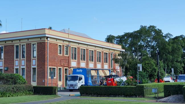 Equipment was delivered to the museum in Lismore ahead of filming for a new Netflix series.