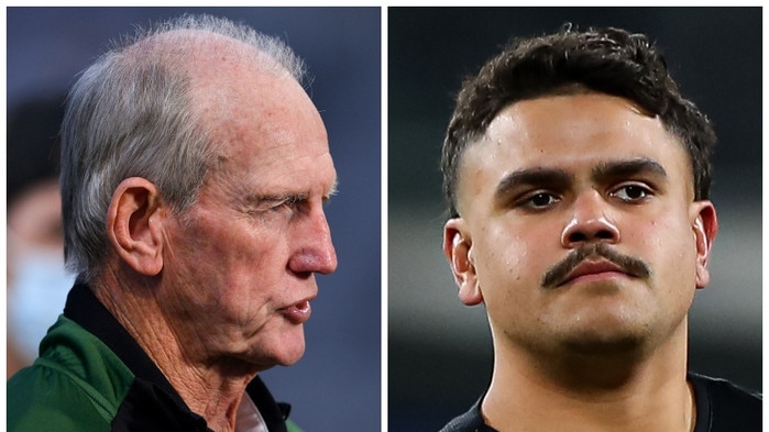 Wayne Bennett and Larell Mitchell