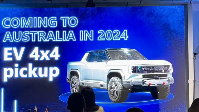 LDV have announced a new electric ute will arrive next year.