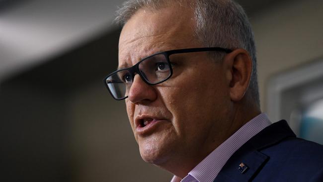 Prime Minster Scott Morrison had offered to meet with the organiser of a women’s rights protest on Monday. Picture: NCA NewsWire/Bianca De Marchi