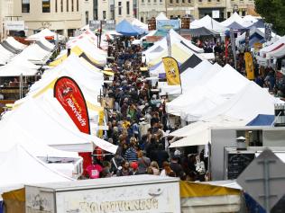 Due to the Corona virus / COVID-19 outbreak, it is expected that the Salamanca Market (pictured today) will be the last market for a while, or at least until the pandemic eases.  Picture: MATT THOMPSON