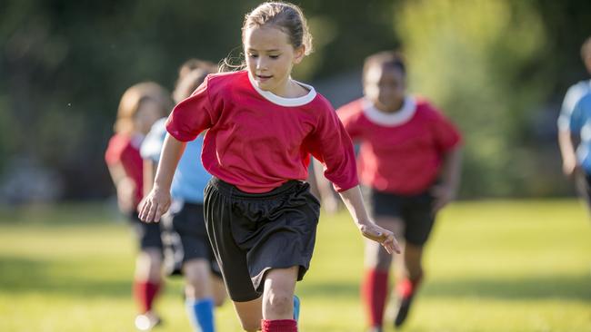 Excessive screen time could cause children to neglect physical activity. Picture: Supplied