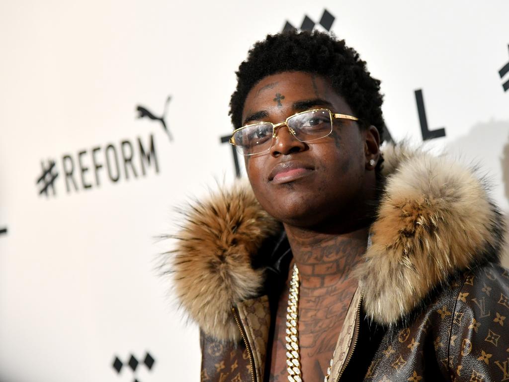 Kodak Black has received a presidential pardon for falsifying documents related to firearms. Picture: Getty