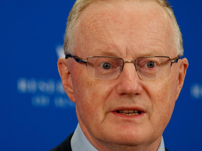 SYDNEY, AUSTRALIA - NewsWire Photos APRIL 20, 2023: Reserve Bank of Australia Governor Philip Lowe during a press conference on Thursday at the RBA following the release of government recommendations. Picture: NCA NewsWire / Nikki Short
