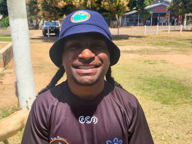 Isaiah Pilot, 18, wants the Voice to get more Indigenous kids into education programs. Picture: Supplied