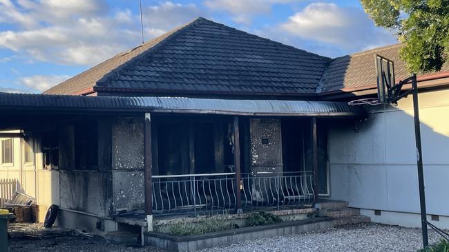 One person is in hospital for smoke inhalation after a house erupted into flames in Sydney’s west on Monday afternoon.Emergency services were called to the scene on Graham St in Doonside to reports of a house fire.