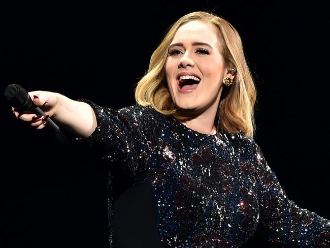 BIRMINGHAM, ENGLAND - MARCH 29: Adele performs at Genting Arena on March 29, 2016 in Birmingham, England. (Photo by Gareth Cattermole/Getty Images)