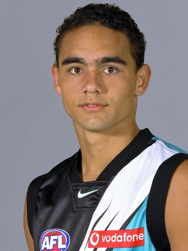 Way back when: Shaun Burgoyne as a Power pup back in 2001...