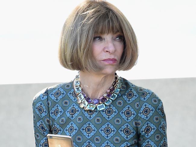 Vogue Editor-in-Chief Anna Wintour is also on the list. Picture: Getty