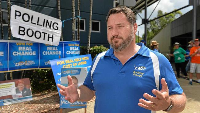 LNP Member for Glass House Andrew Powell. Picture: Patrick Woods