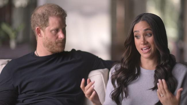 Harry &amp; Meghan docuseries episode 4. Picture: Netflix