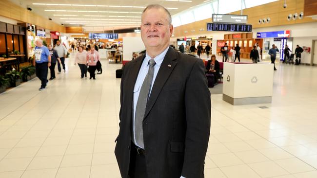 Adelaide Airport managing director Mark Young. (AAP Image/Dean Martin)